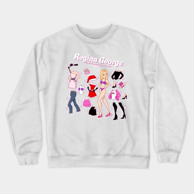 Regina - Mean Girls - Paper Doll Crewneck Sweatshirt by themunchkinboutique